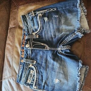 Rock Revival Buckle Shorts